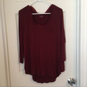 Merona long sleeved top
